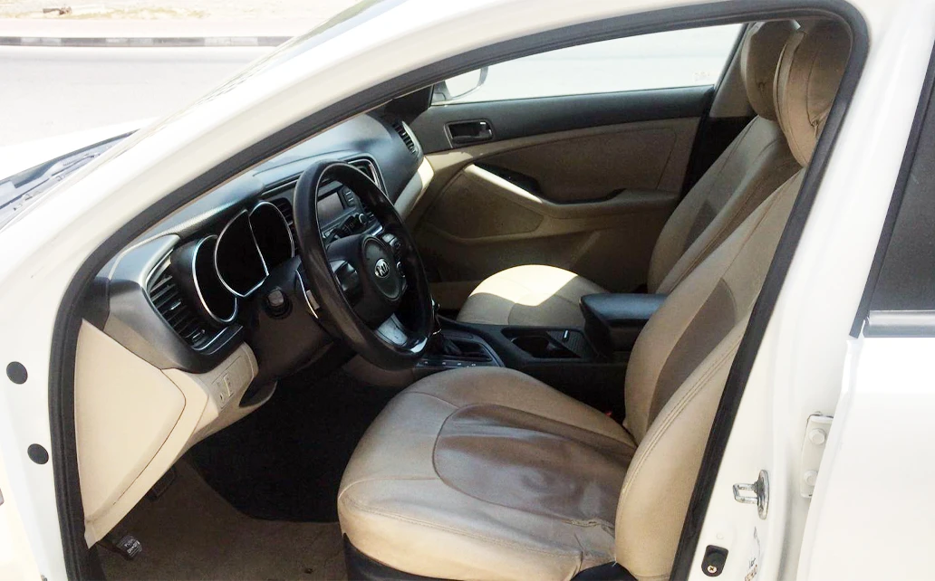 Kia Optima 20 2015 White 1